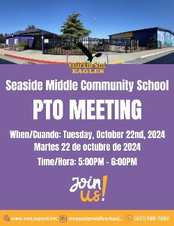 SMS PTO Flyer